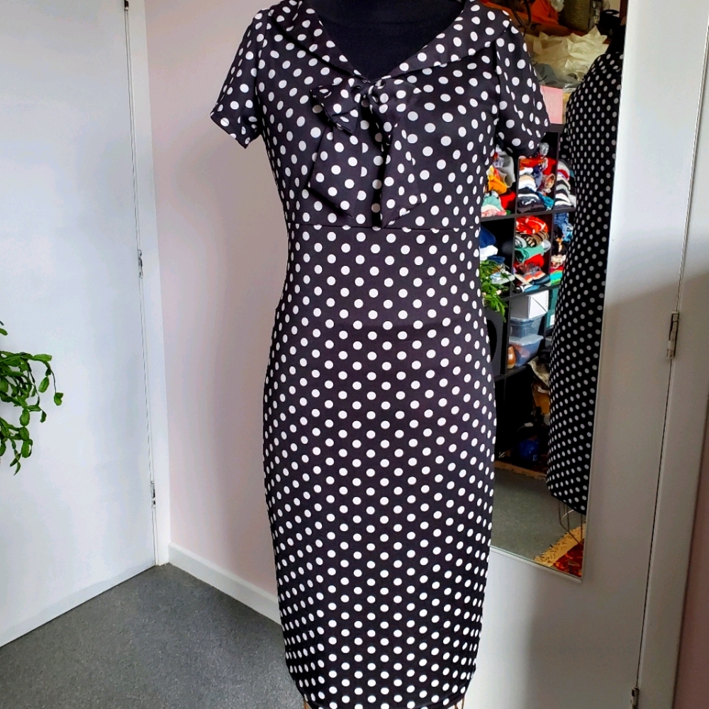 Retro look dress szM